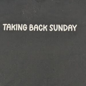 Taking Back Sunday You're So Last Summer Black Concert Tee Size Small